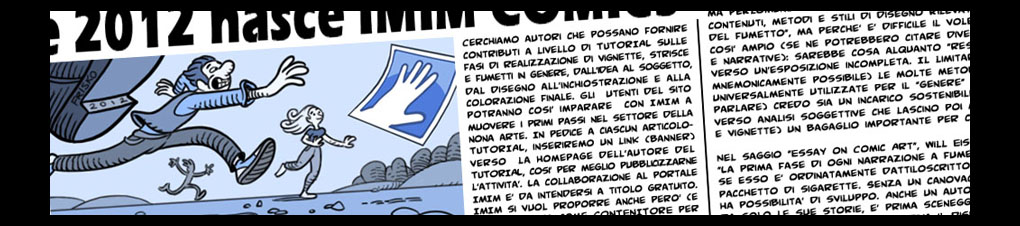 Un importante punto di riferimento per il fumetto d autore, in rete e in carta stampata!